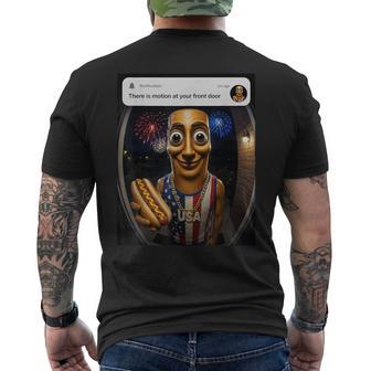 Tung Tung Tung Sahur Fourth Of July Brianrot Men's T-shirt Back Print | Seseable UK