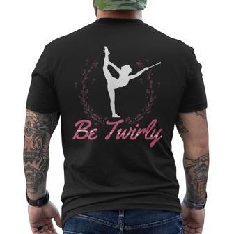 Be Twirly-Twirler バトントワリング メンズTシャツ バックプリント - Kawaiitshirt