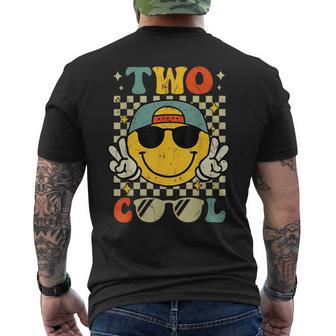 Two Cool 2 Years Old Birthday For Boy 2Nd Birthday Boys Men's T-shirt Back Print - Thegiftio UK