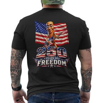 Usa Flag Tung Sahur 250 Year Freedom 4Th July 2026 Brainrot Men's T-shirt Back Print - Thegiftio UK