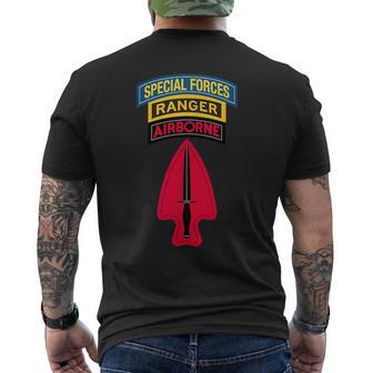 Usasoc シャツ デルタフォース レンジャーsfタブfod-D クラシック メンズTシャツ バックプリント - Kawaiitshirt
