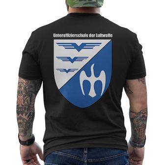 Uslw 空軍コーポレートスクール空軍クレスト メンズTシャツ バックプリント - Kawaiitshirt