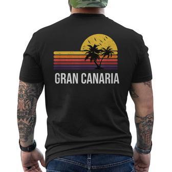 Vacaciones De Recuerdo En Gran Canaria Camiseta Hombre Estampado Espalda - Regaloses