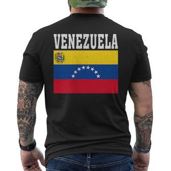 Venezuela Bandiera Patriottica Radici Nazionaliouvenir T-shirt da uomo con stampa posteriore - Novitaregali