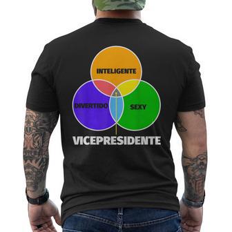 Vice-Président Cadeau Amusant Intelligentexy Diverten T-shirt imprimé au dos - Cadeauxyz
