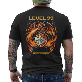 Videojuegointage Retro Gaming Arcade 80S Dragon Camiseta Hombre Estampado Espalda - Regaloses