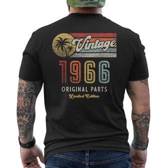 Vintage 1966 Pièces Originales Palmes 60E Anniversaire T-shirt imprimé au dos - Cadeauxyz