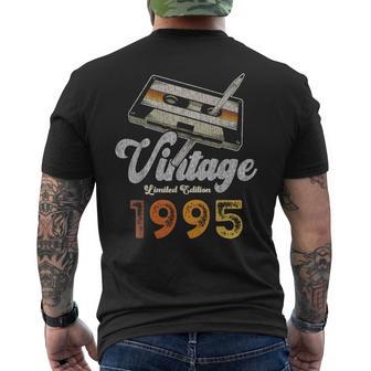 Vintage 1995 Cassette Lápiz 31 Cumpleaños Camiseta Hombre Estampado Espalda - Regaloses