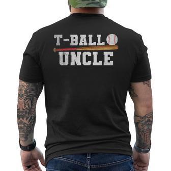 Vintage Ball Uncle Ball T-Ball Uncle Men's T-shirt Back Print - Thegiftio UK