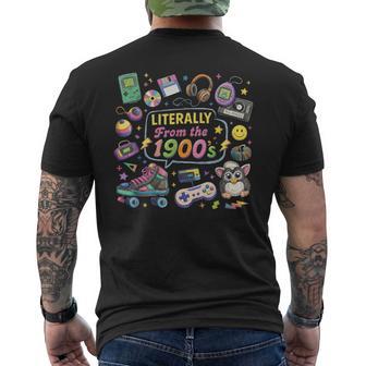 Vintage I'm From The 1900S Outfit Men's T-shirt Back Print - Thegiftio UK