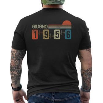 Vintage Giugno 1956 70 Compleanno Anni Uomo Donna T-shirt da uomo con stampa posteriore - Novitaregali