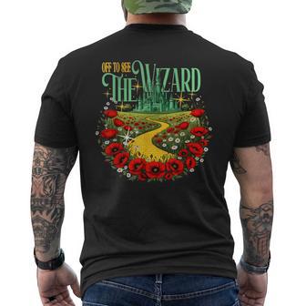Vintage Wizard Literature School Matching Group Theatre Men's T-shirt Back Print - Thegiftio UK