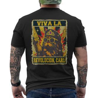 Viva La Revolucion Carl Cat Lover Men's T-shirt Back Print - Thegiftio UK
