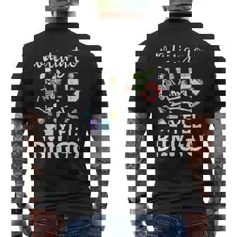 Waiting To Yell Bingo Lover Bingo Player Bingo Enthusiasts Men's T-shirt Back Print | Seseable UK