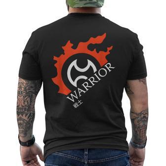 Warrior For Warriors Of Light & Darkness メンズTシャツ バックプリント - Kawaiitshirt