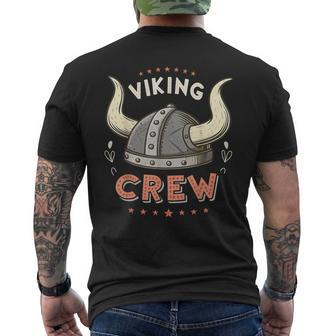 Wikinger Crew Lustige Geburtstag Passende Wikinger Party Kinder Junge T-Shirt mit Rückendruck - Seseable