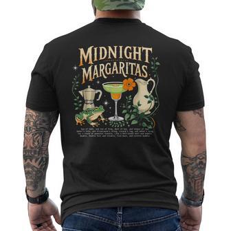 Witches Midnight Margaritas Spooky Cocktail Men's T-shirt Back Print - Thegiftio UK
