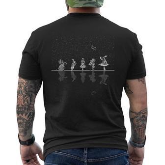 Wonderlandtarry Night Alice In Wonderland メンズTシャツ バックプリント - Kawaiitshirt
