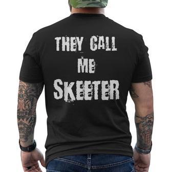 They Call Me Skeeter Men's T-shirt Back Print - Thegiftio UK