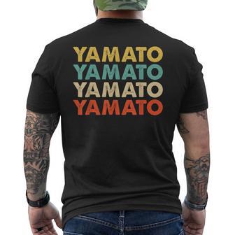 Yamato 大和 メンズTシャツ バックプリント - Kawaiitshirt