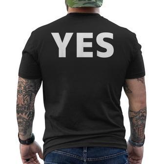 Yes Meme I Camiseta Hombre Estampado Espalda - Regaloses