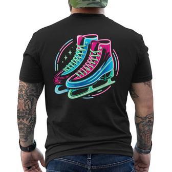 Zapatos De Patinajeobre Hielo Patinadorobre Hielo Camiseta Hombre Estampado Espalda - Regaloses