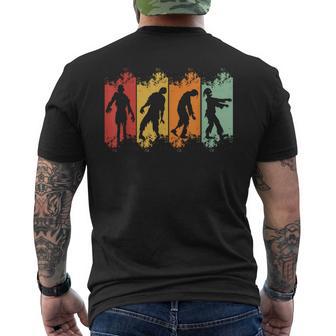 Zombies Muertoiviente Retro -Intage Apocalipsis Zombie Camiseta Hombre Estampado Espalda - Regaloses