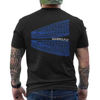 とんぼ トンボ イトトンボ 長袖tシャツ メンズTシャツ バックプリント - Kawaiitshirt
