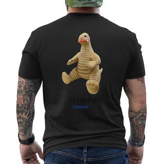 ぬいぐるみシリーズ レッドキング メンズTシャツ バックプリント - Kawaiitshirt