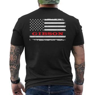 アーカンソー州 アメリカ国旗 ギブソン Usa 愛国心 お土産 メンズTシャツ バックプリント - Kawaiitshirt