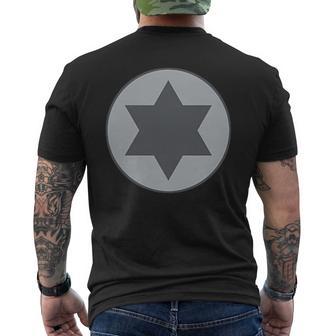 イスラエル空軍 イスラエル防衛隊 ラウンデル ローヴィスバージョン メンズTシャツ バックプリント - Kawaiitshirt