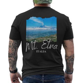 イタリア シチリア島 レモン お土産 シチリア島 メンズTシャツ バックプリント - Kawaiitshirt
