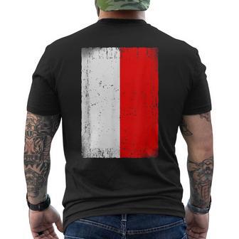 インドネシア国旗 インドネシア メンズTシャツ バックプリント - Kawaiitshirt