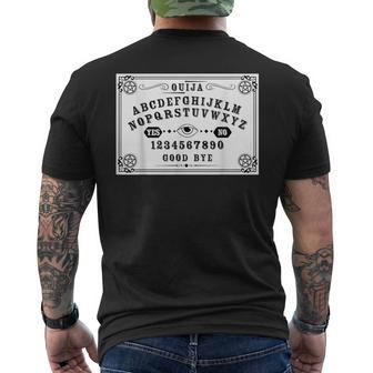 ウイジャボード ハロー超常現象捜査官 ゴシック・ウイジャ・ペイガン メンズTシャツ バックプリント - Kawaiitshirt