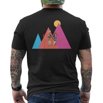 エジプトのピラミッド I エジプトの神々 考古学 エジプト 長袖tシャツ メンズTシャツ バックプリント - Kawaiitshirt