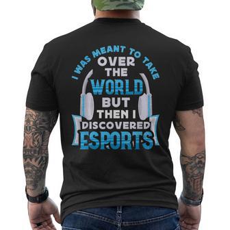 エスポートゲーマー Eスポーツ プロゲーマー メンズTシャツ バックプリント - Kawaiitshirt