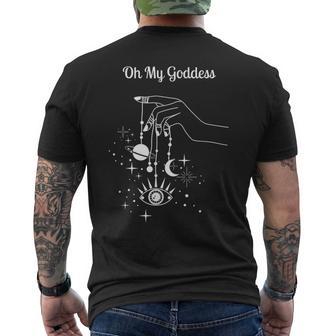 オー・マイ・ゴッデス メンズTシャツ バックプリント - Kawaiitshirt