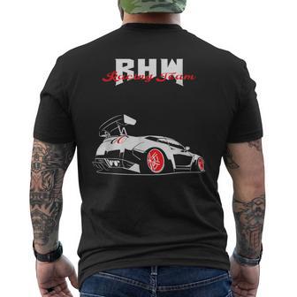 カーレース モーター愛好家 Gt R 35 ストリート Jdm ミームコイン メンズTシャツ バックプリント - Kawaiitshirt