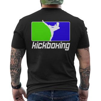 キックボクサー 格闘技 キックボクシング キックボクシング 長袖tシャツ メンズTシャツ バックプリント - Kawaiitshirt