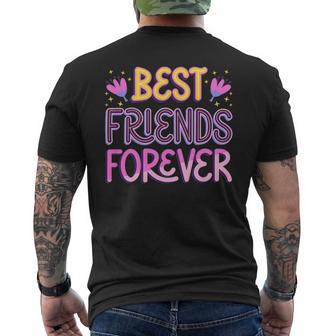 キッズ Best Friends Foreverギフト、親友ギフト、姉妹へのギフト。 メンズTシャツ バックプリント - Kawaiitshirt