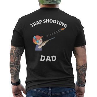 クレイトラップ 射撃 お父さん アウトドア スポーツ メンズ 長袖tシャツ メンズTシャツ バックプリント - Kawaiitshirt