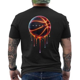 クールなバスケットボール メンズTシャツ バックプリント - Kawaiitshirt