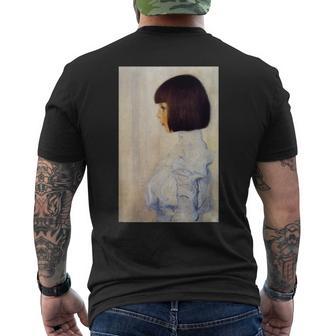 グスタフ・クリムト作品。 メンズTシャツ バックプリント - Kawaiitshirt