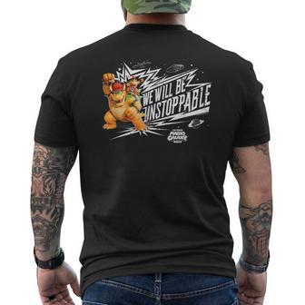 ザ・スーパーマリオギャラクシー・ムービー Boss Battle メンズTシャツ バックプリント - Kawaiitshirt