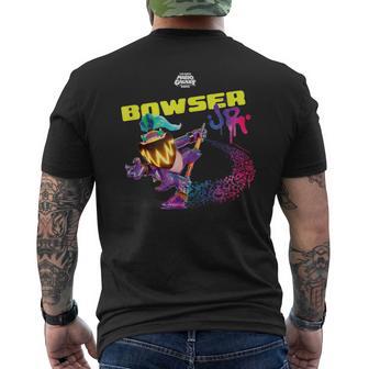 ザ・スーパーマリオギャラクシー・ムービー Wonder Bowser Jr メンズTシャツ バックプリント - Kawaiitshirt