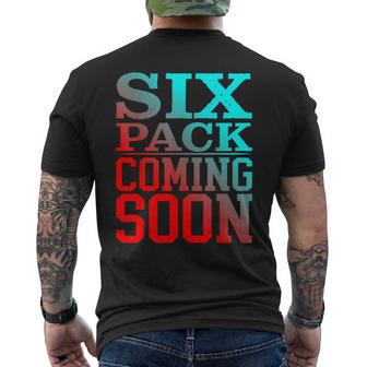 シックス パック 近日発売ix Pack Comingoon _ メンズTシャツ バックプリント - Kawaiitshirt