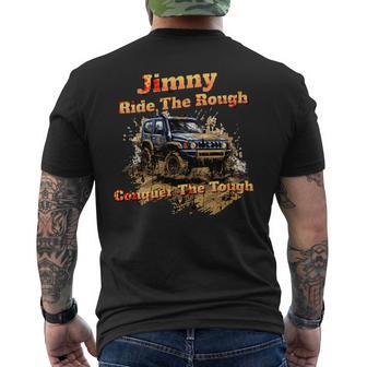 ジムニー 4X4 オフロード トラック 長袖tシャツ メンズTシャツ バックプリント - Kawaiitshirt
