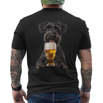 ジャイアントシュナウザービール メンズTシャツ バックプリント - Kawaiitshirt