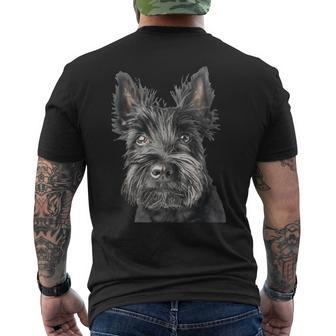 スコティッシュテリア 長袖tシャツ メンズTシャツ バックプリント - Kawaiitshirt