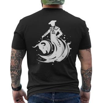 スペインの闘牛士トレロ メンズTシャツ バックプリント - Kawaiitshirt